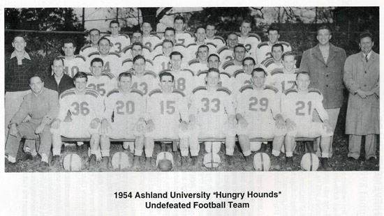 1954 Ashland College hungry hounds football team
