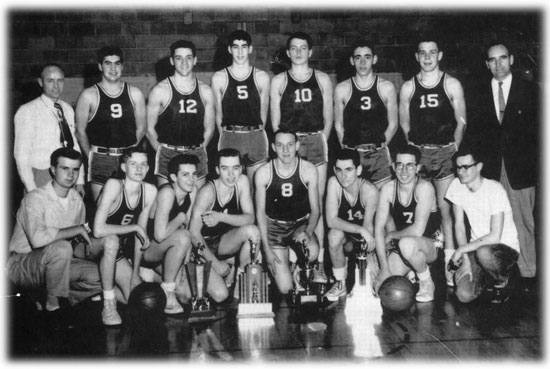 1956-57 SDavannah Boys Basketball Team