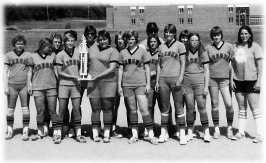 1977 Ashland HS Girls Softball Team