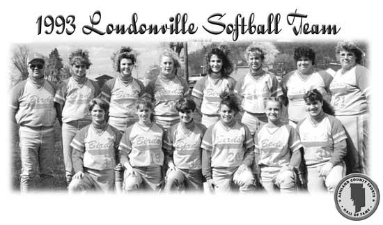 1966 Loudonville High School Girls softball Team